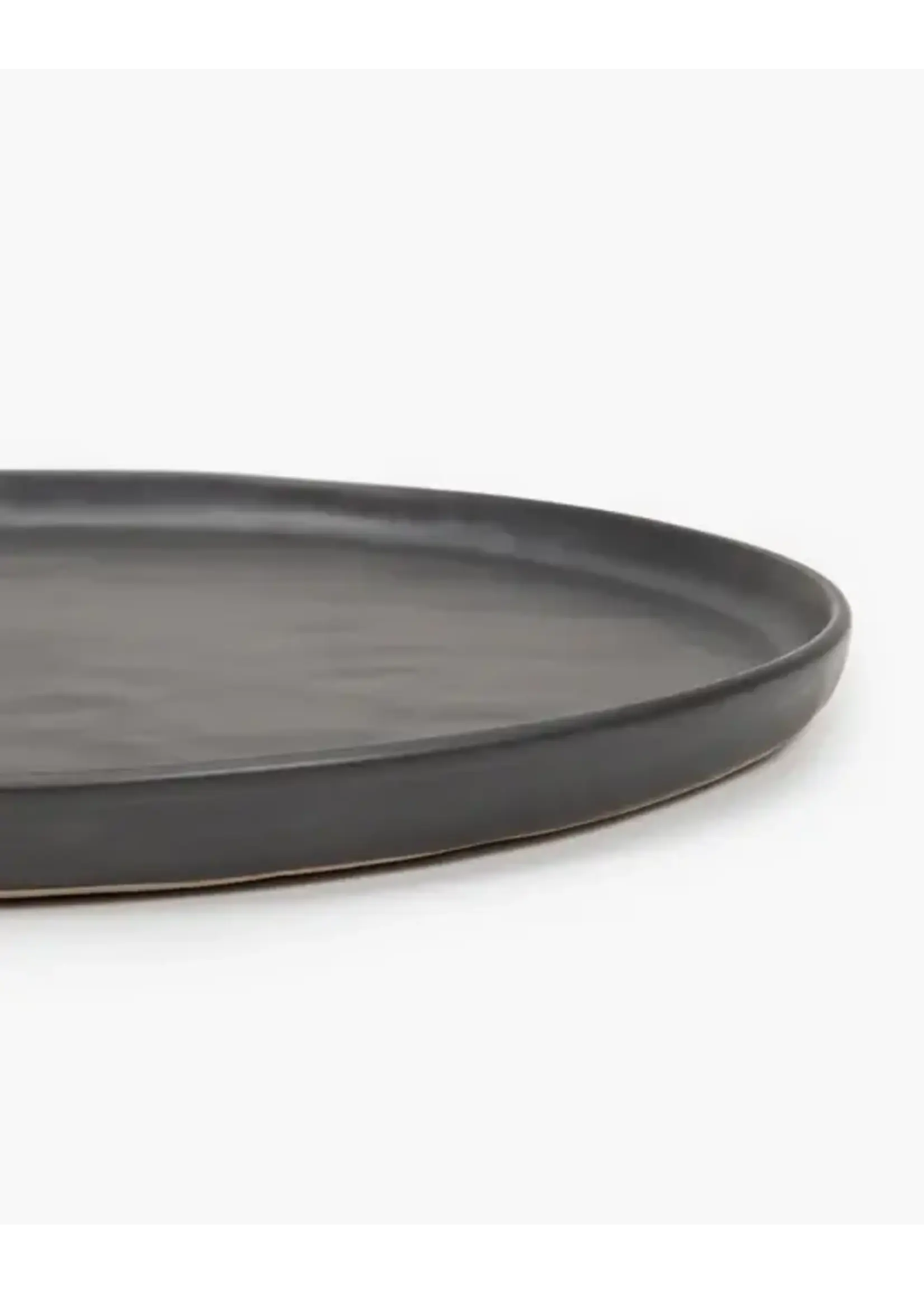 Serax Assiette Pascale Naessens Noire Pure 28 cm