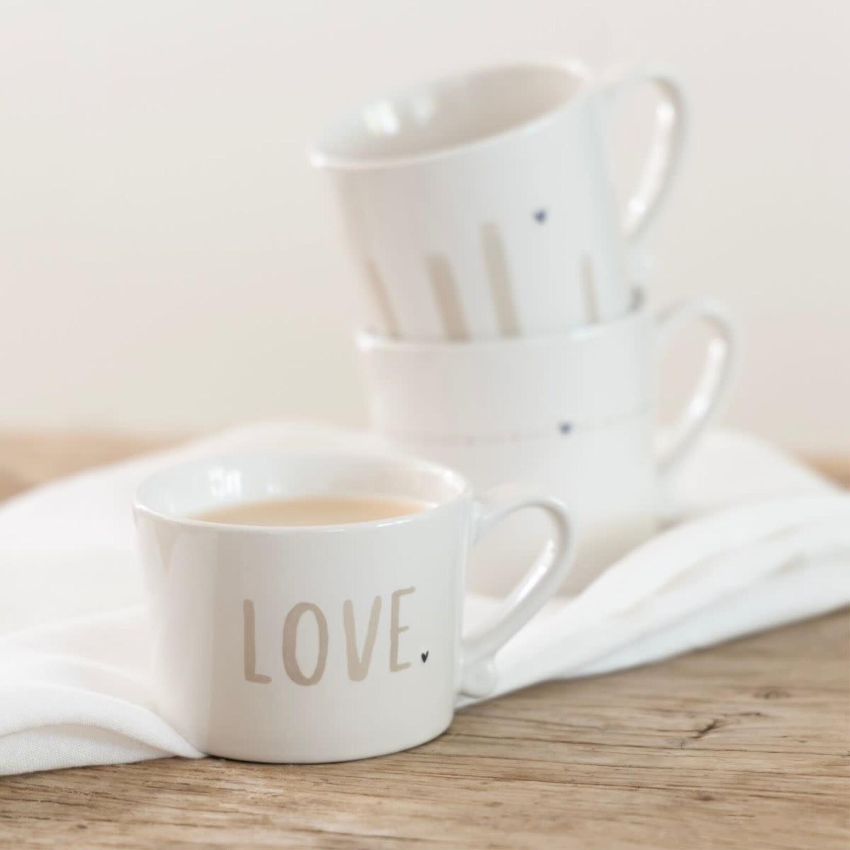 Bastion Collections Tasse M 8,5*7*6 cm With Love