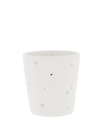 Bastion Collections Mug Hearts 9*9*7,5 cm