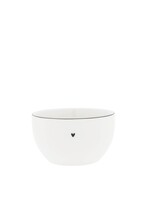Bastion Collections Bol Rond Heart 12*7 cm
