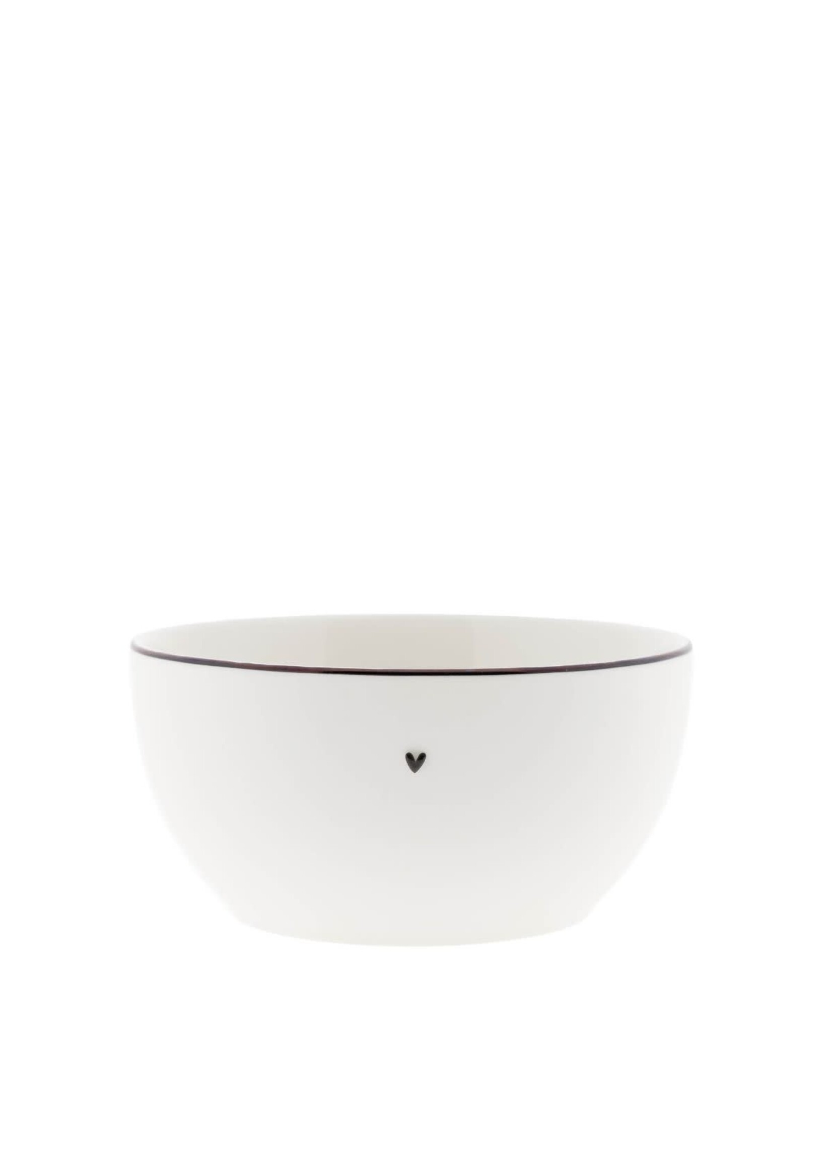 Bastion Collections Bol Rond Heart 14*7 cm