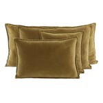 Haomy Housse de coussin Manhattan Gold 45*45