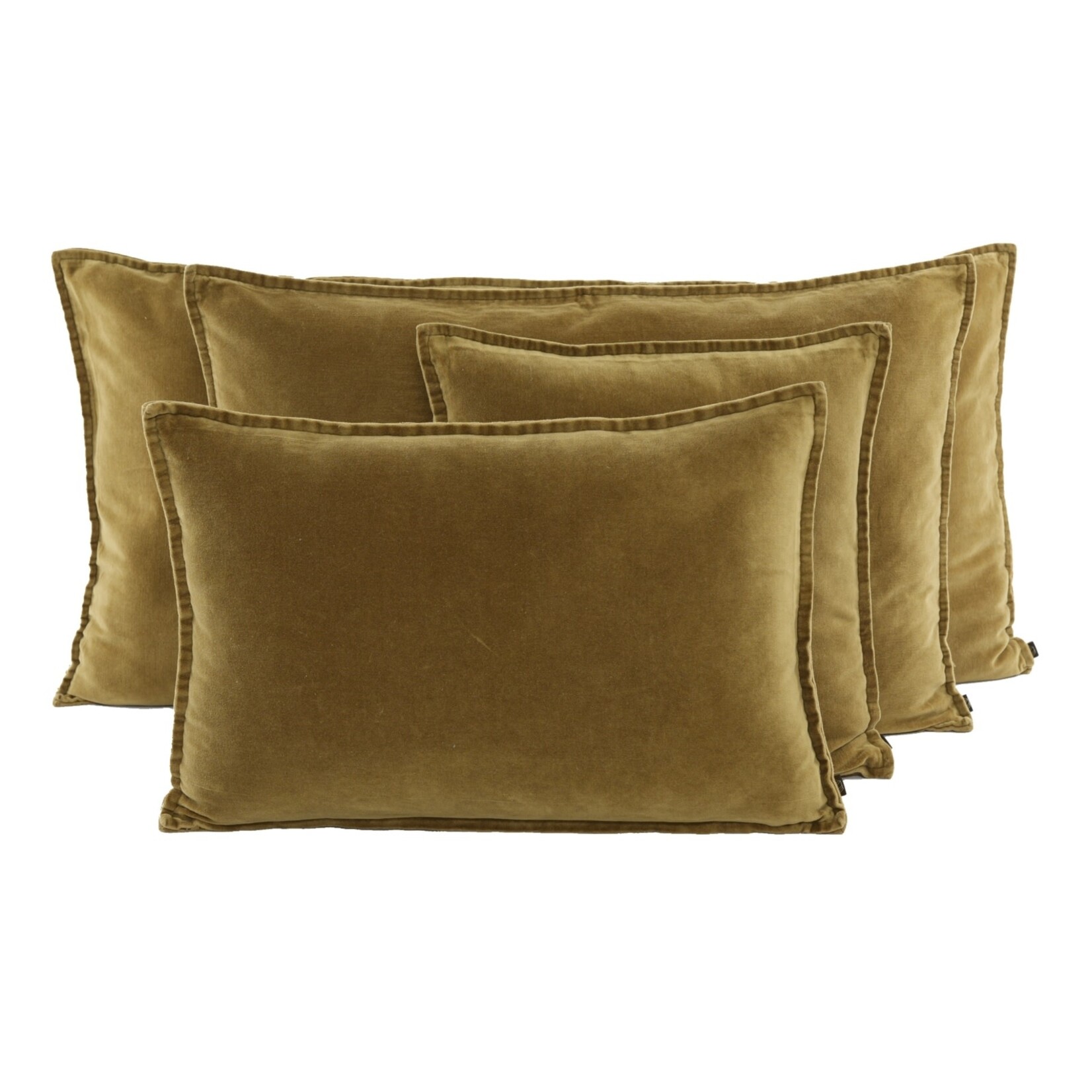Haomy Housse de coussin Manhattan Gold 45*45