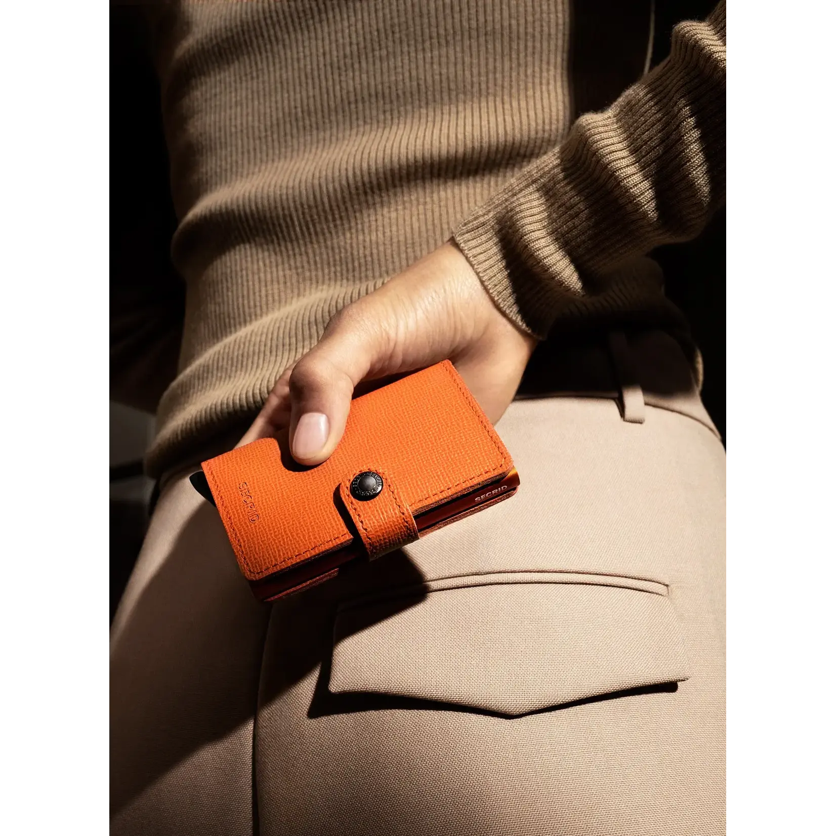 Secrid Mini Wallet CardProtector Crisple Pumpkin