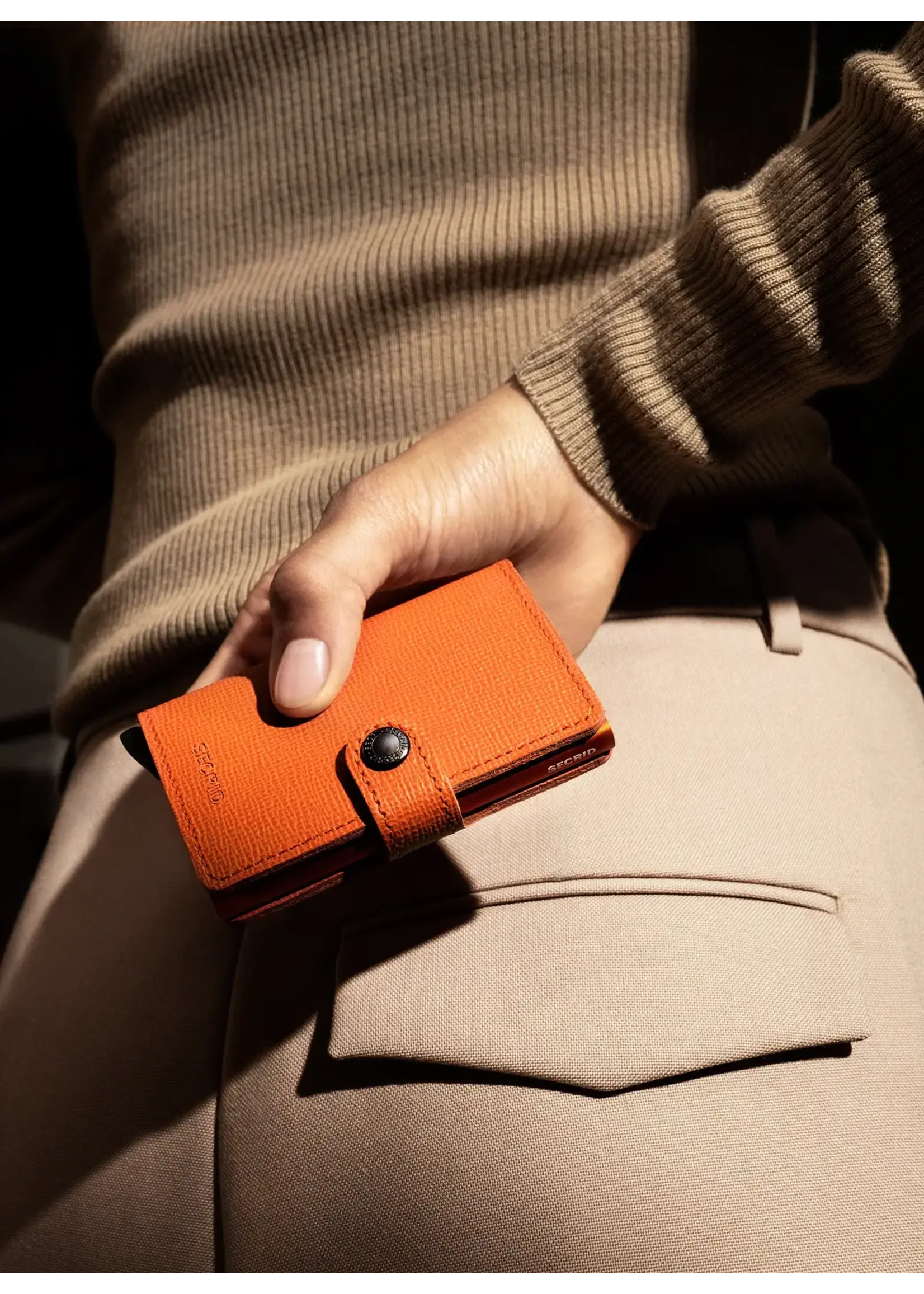 Secrid Mini Wallet CardProtector Crisple Pumpkin