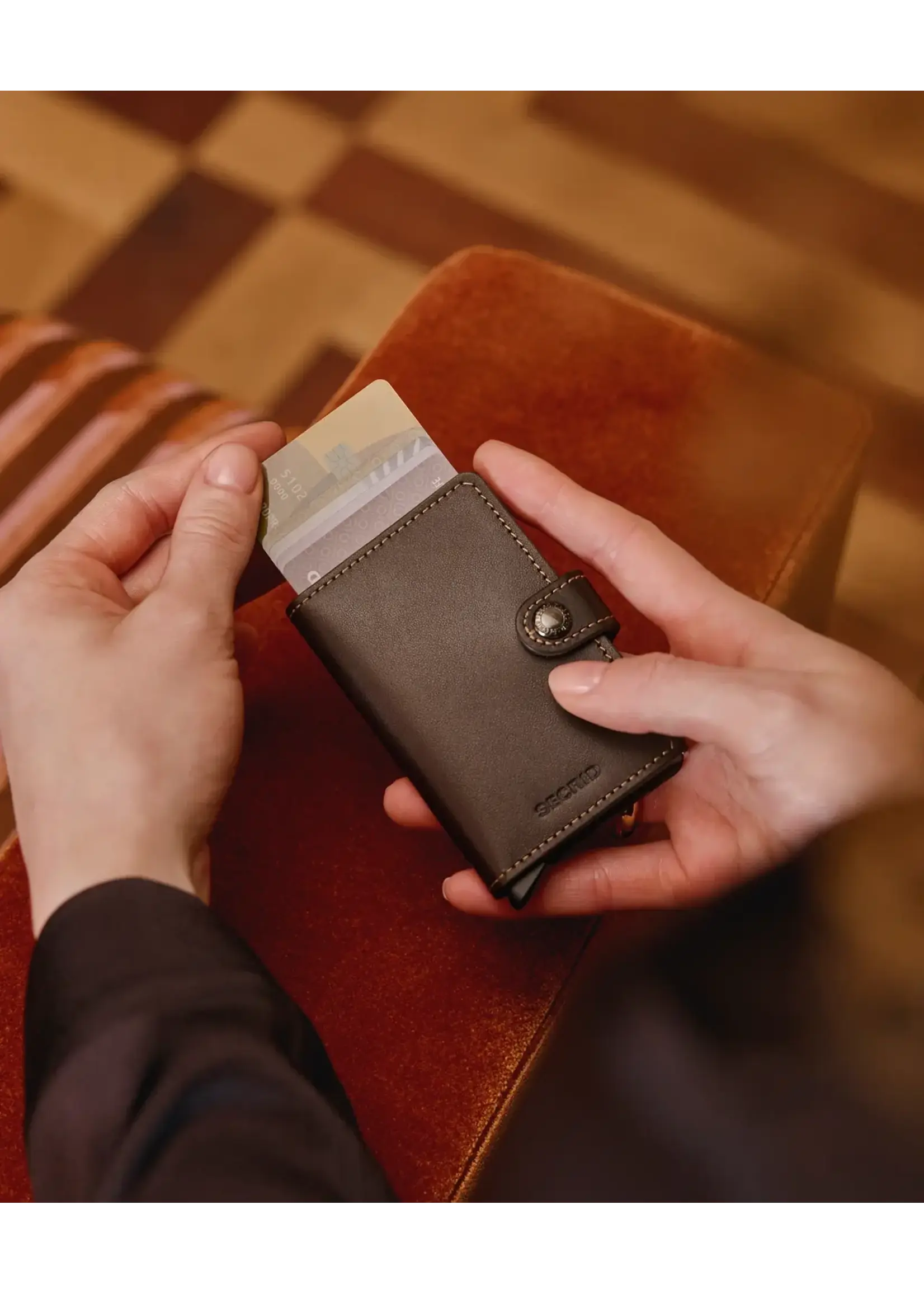 Secrid Mini Wallet CardProtector Black Brown