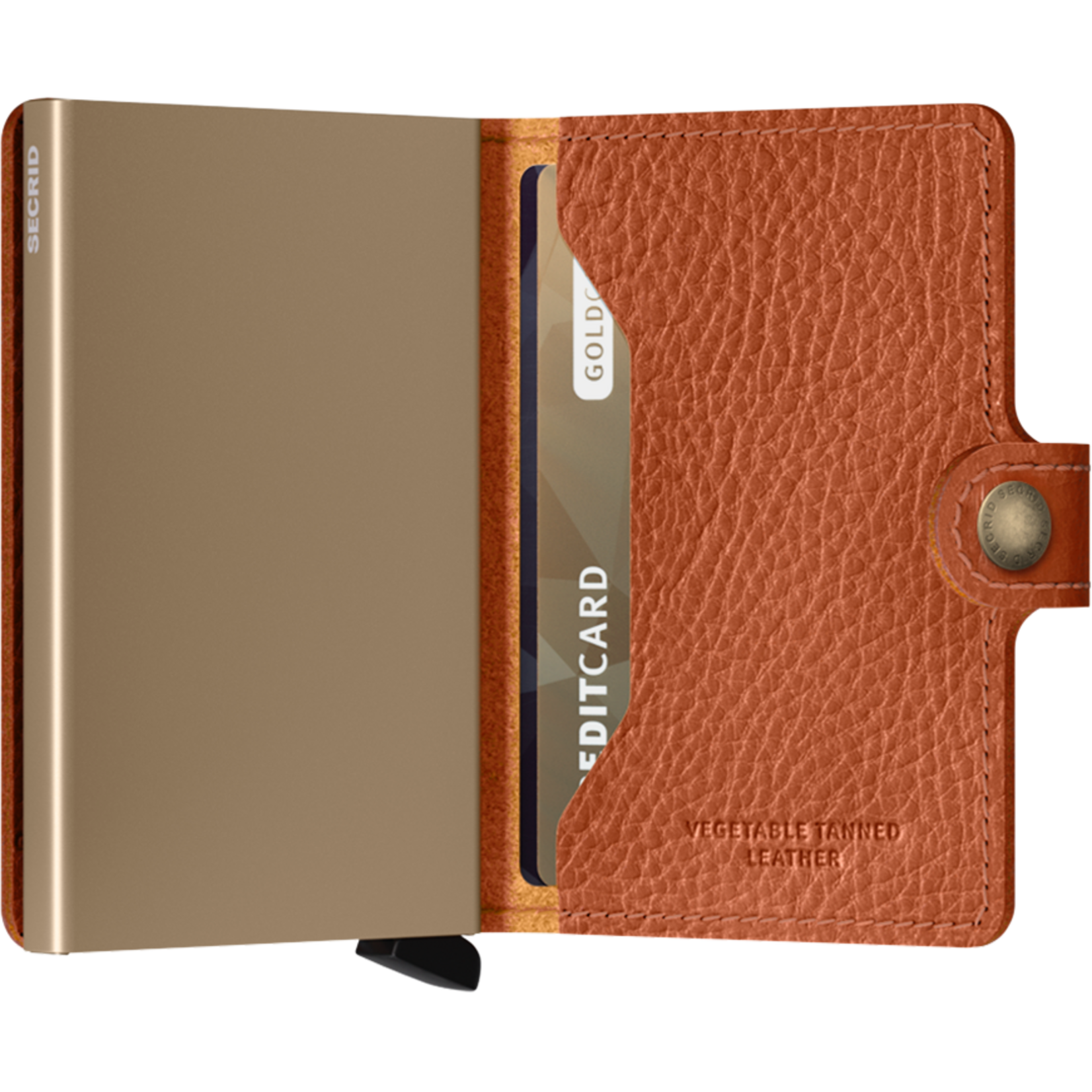 Secrid Mini Wallet CardProtector Vegan Caramello Sand