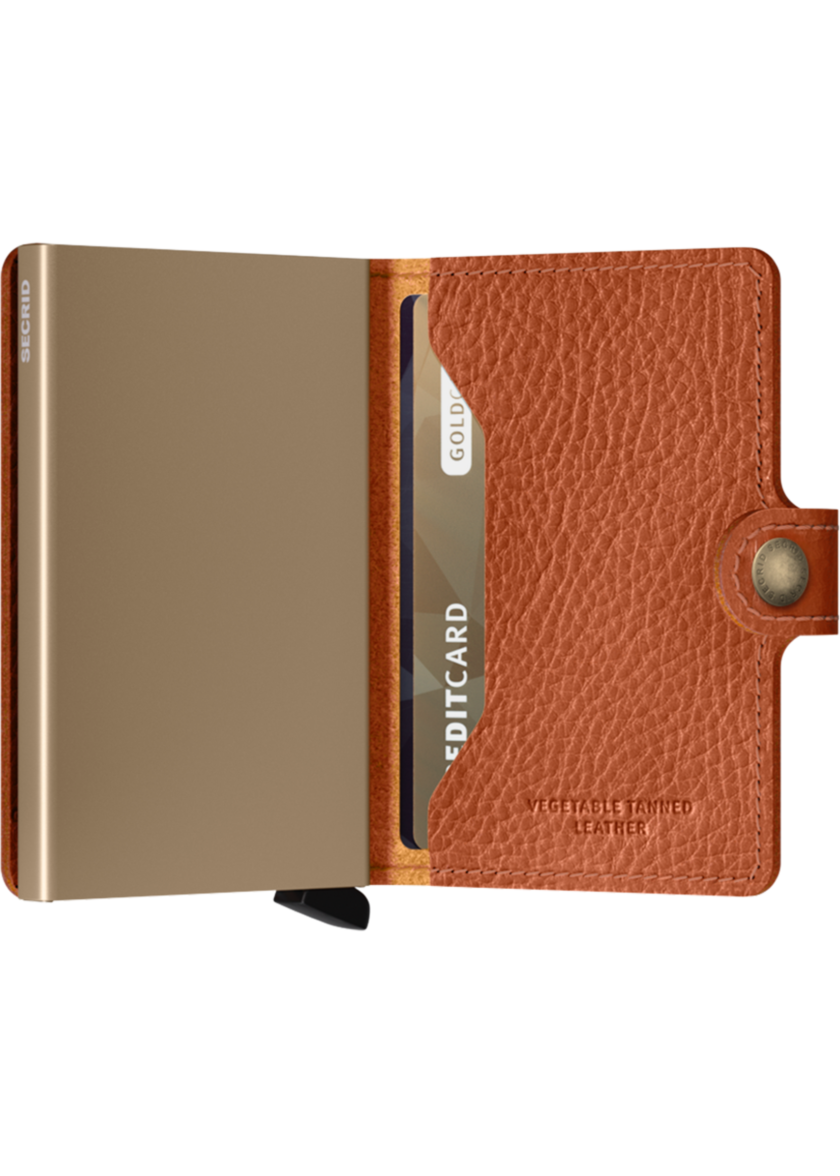 Secrid Mini Wallet CardProtector Vegan Caramello Sand