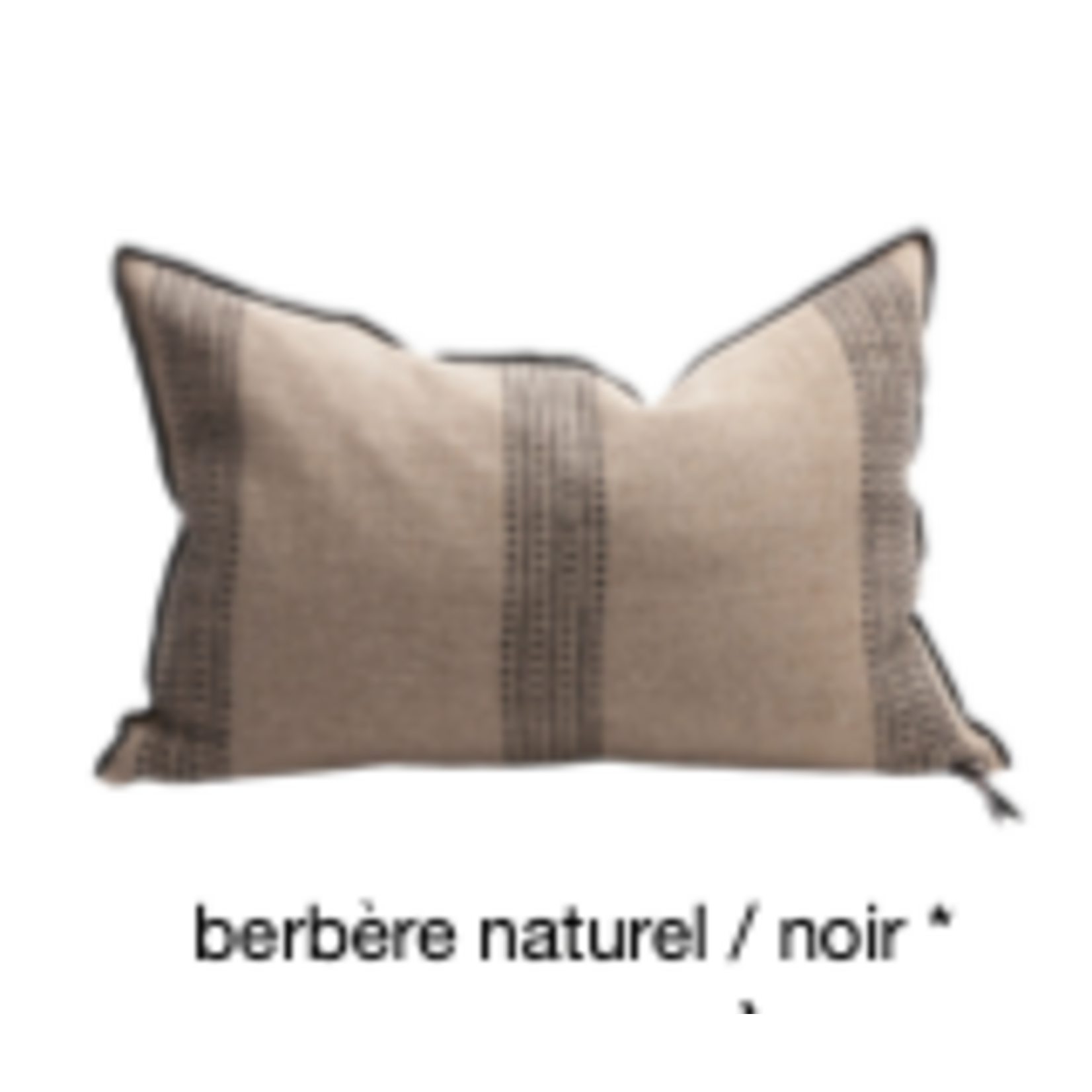 Maison de Vacances MDV Coussin 40*60 Toile Rustique Berbère