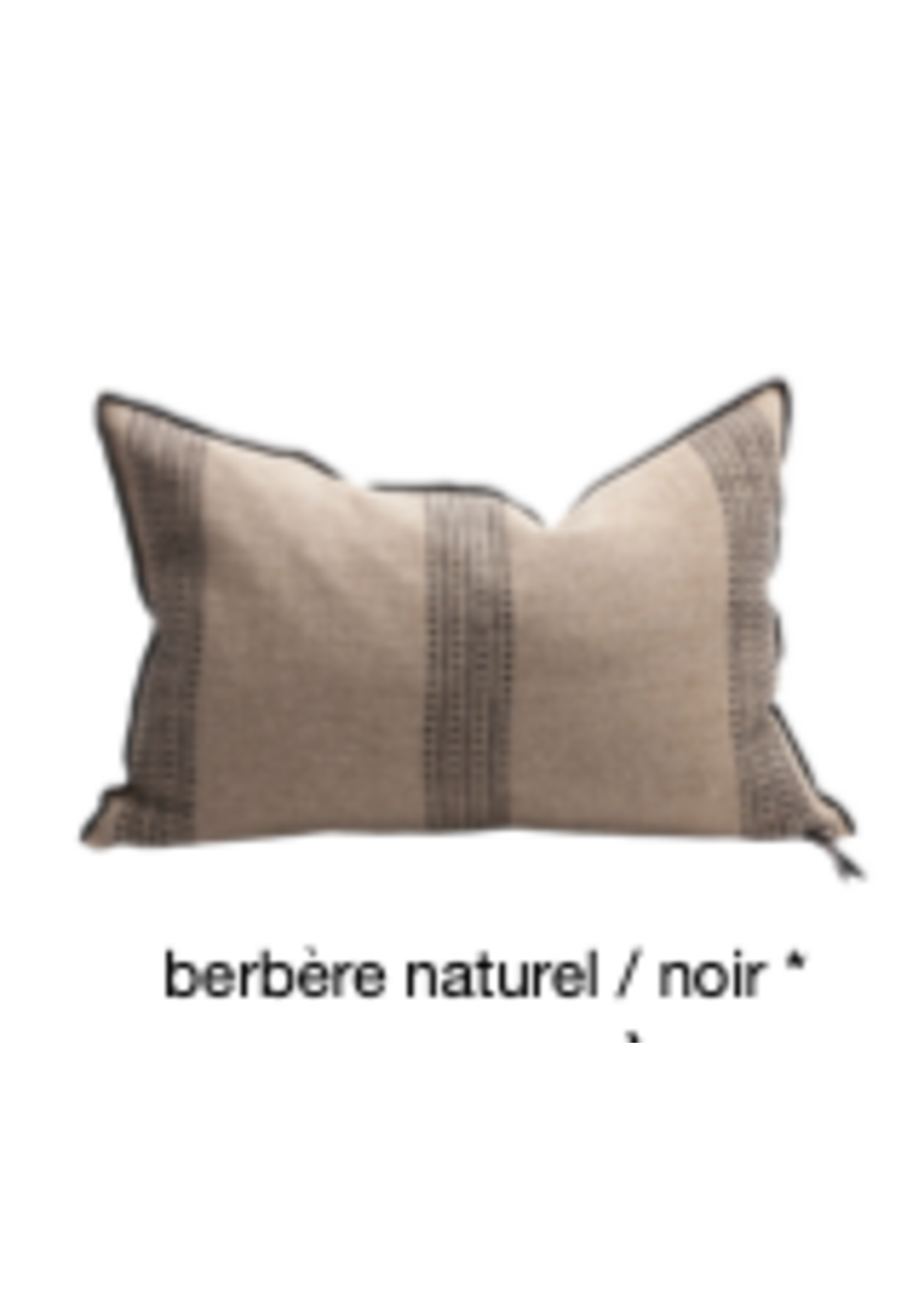 Maison de Vacances MDV Coussin 40*60 Toile Rustique Berbère