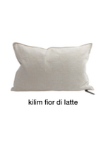 Maison de Vacances MDV Coussin 40*60 Jacquard Stone Washed Kilim Fior di Latte