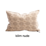 Maison de Vacances MDV Coussin 40*60 Jacquard Stone Washed Kilim Nude