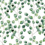 Serviettes en Papier Aquarell Leaves 33*33