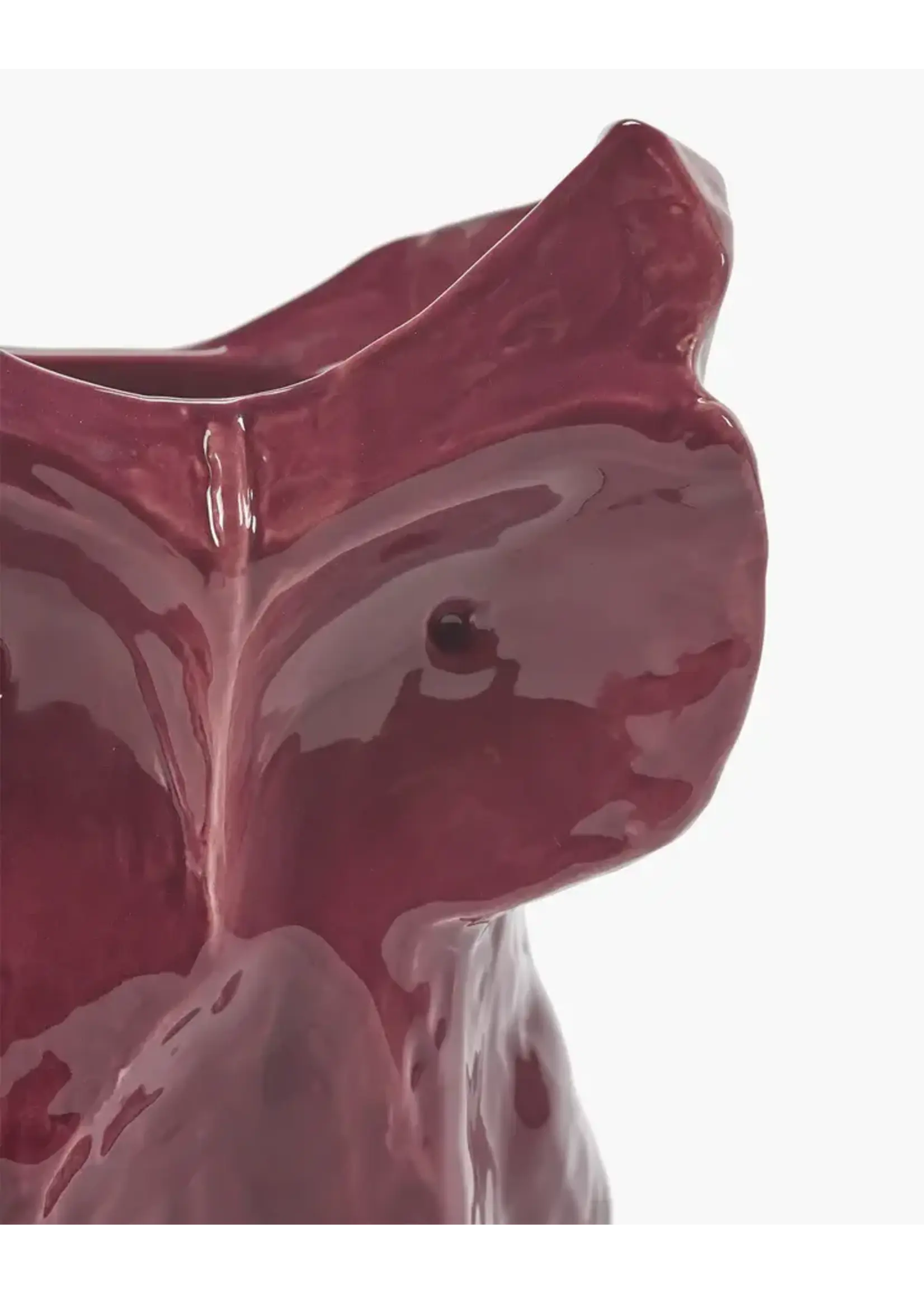 Serax Vase Hibou Marni Aubergine S 23 cm