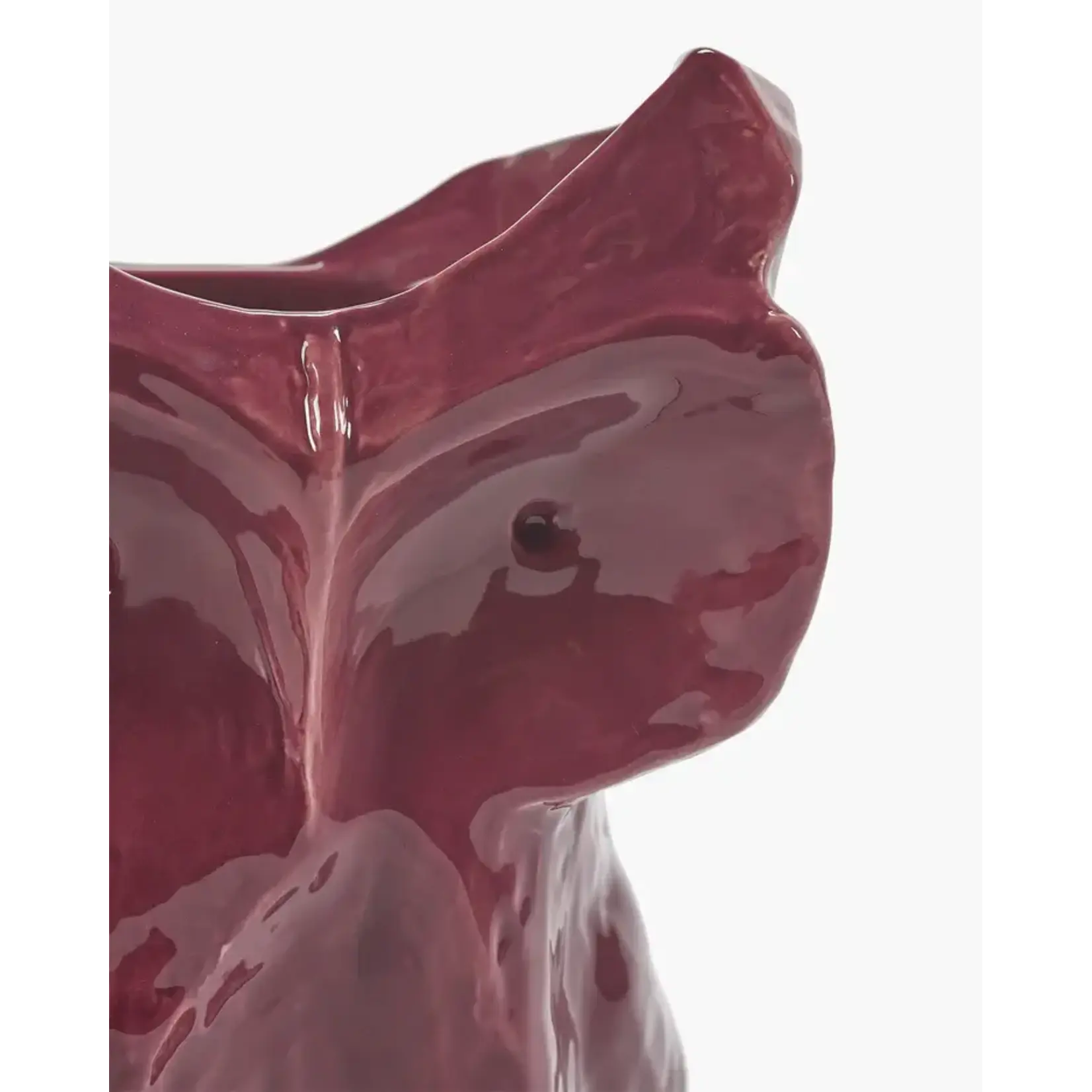 Serax Vase Hibou Marni Aubergine L 30 cm