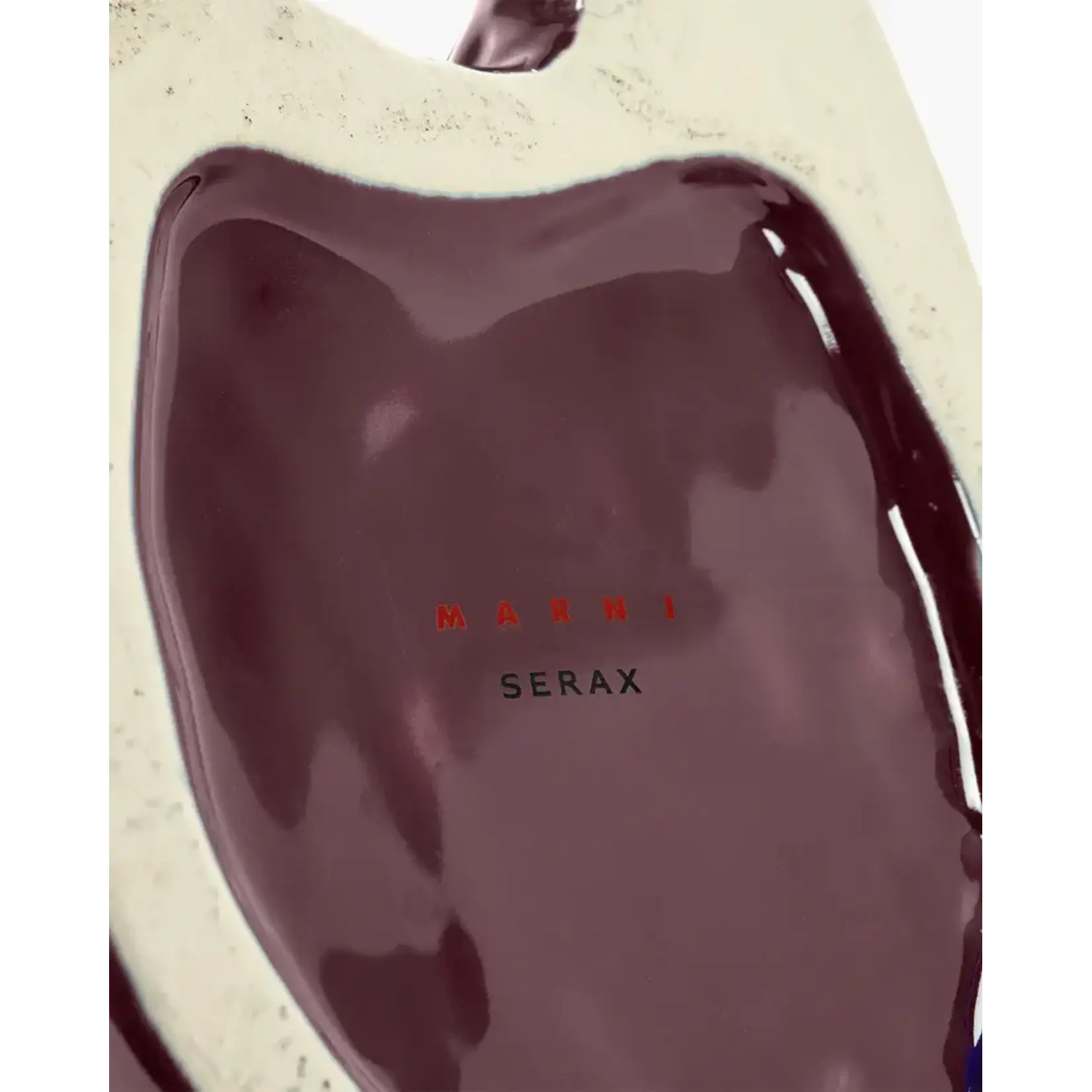 Serax Vase Hibou Marni Aubergine L 30 cm