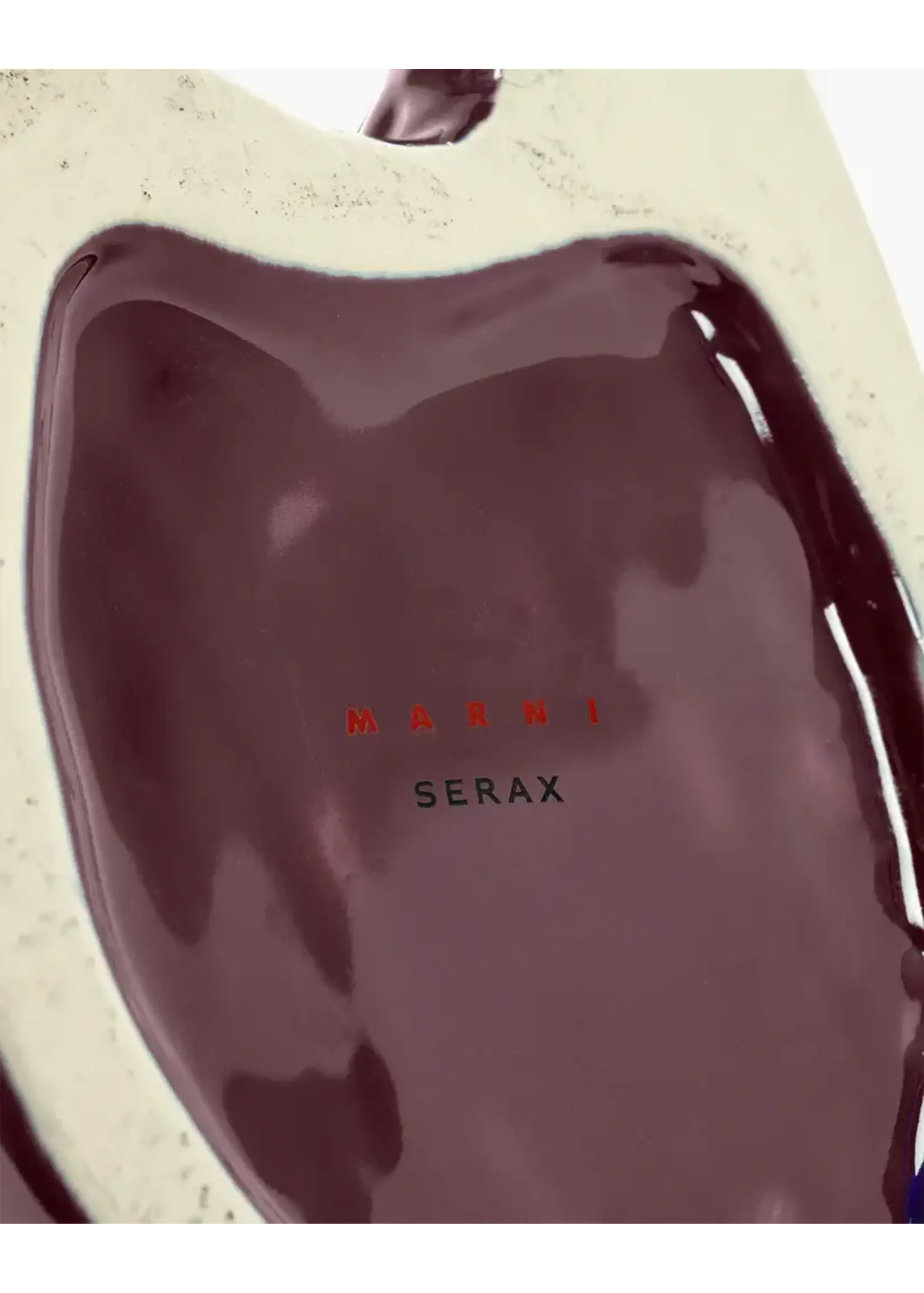 Serax Vase Hibou Marni Aubergine L 30 cm