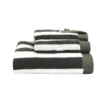 Haomy Santorini Serviette Invité Kaki