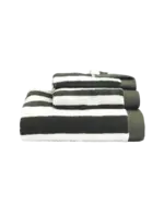 Haomy Santorini Serviette Invité Kaki