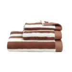 Haomy Santorini Serviette Invité Mocaccino