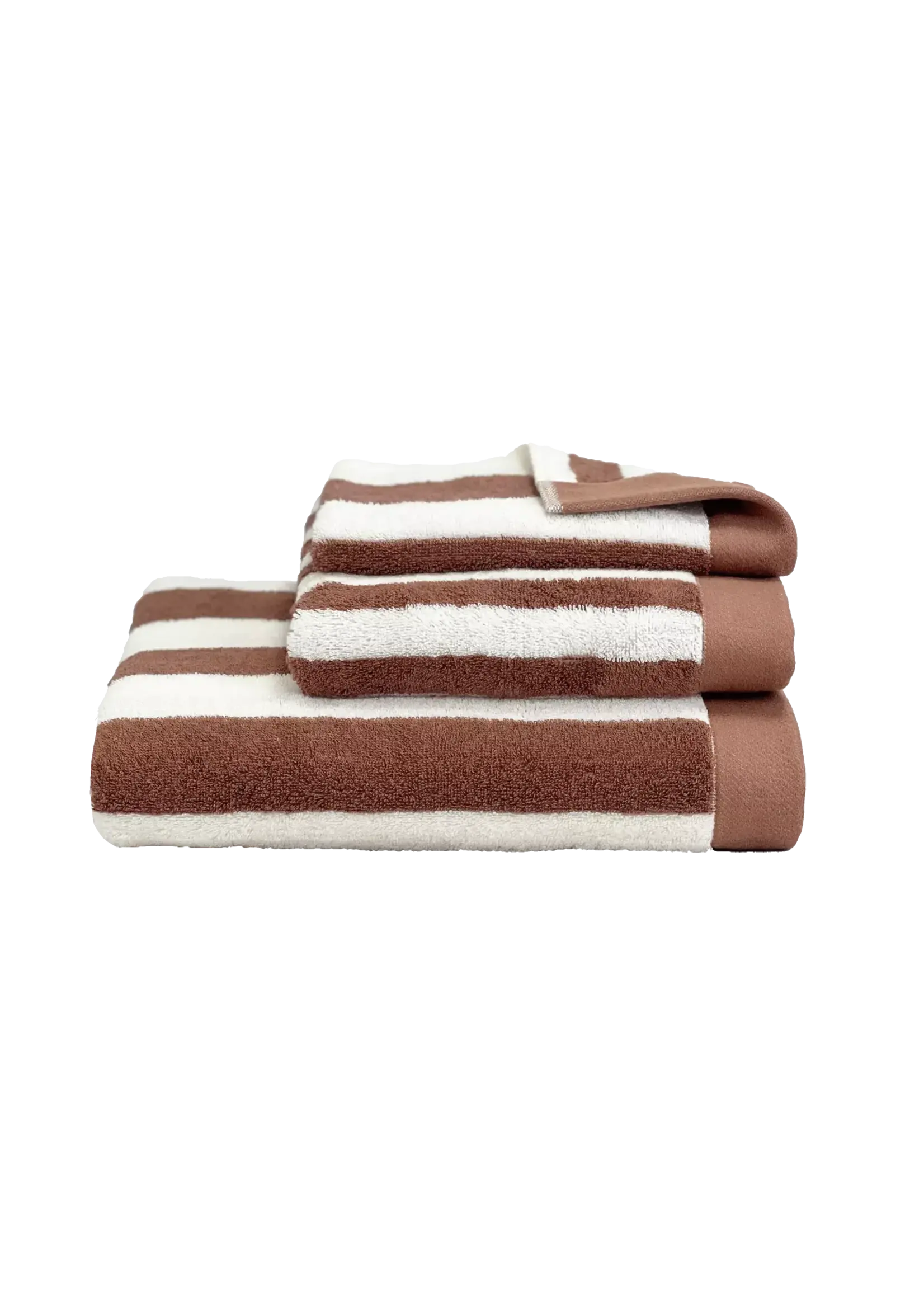 Haomy Santorini Serviette Invité Mocaccino