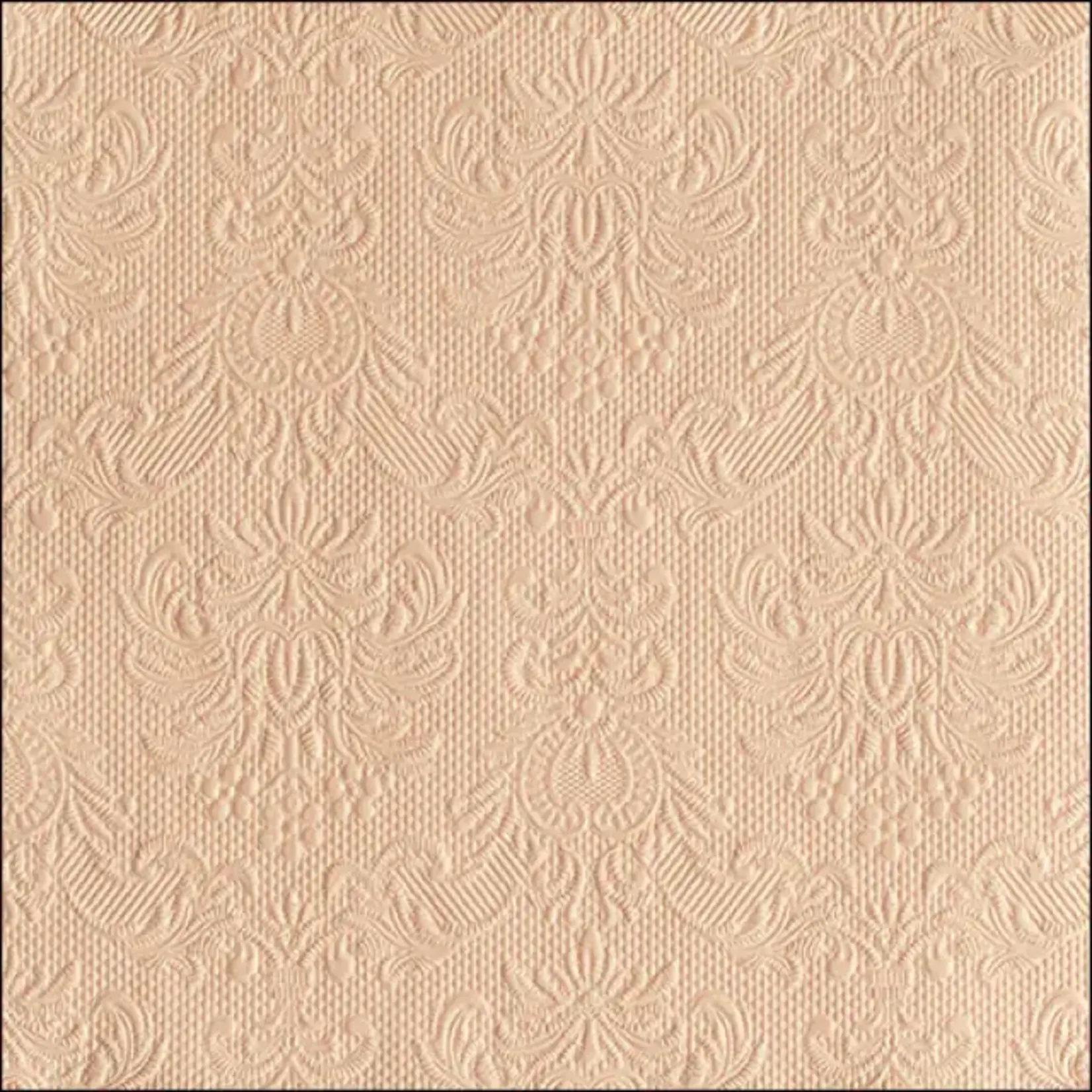 Serviettes en Papier 40 cm Elegance Beige