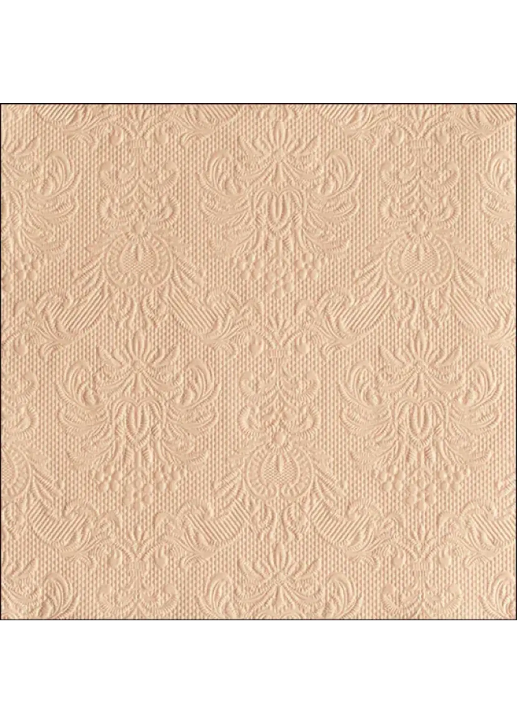 Serviettes en Papier 40 cm Elegance Beige