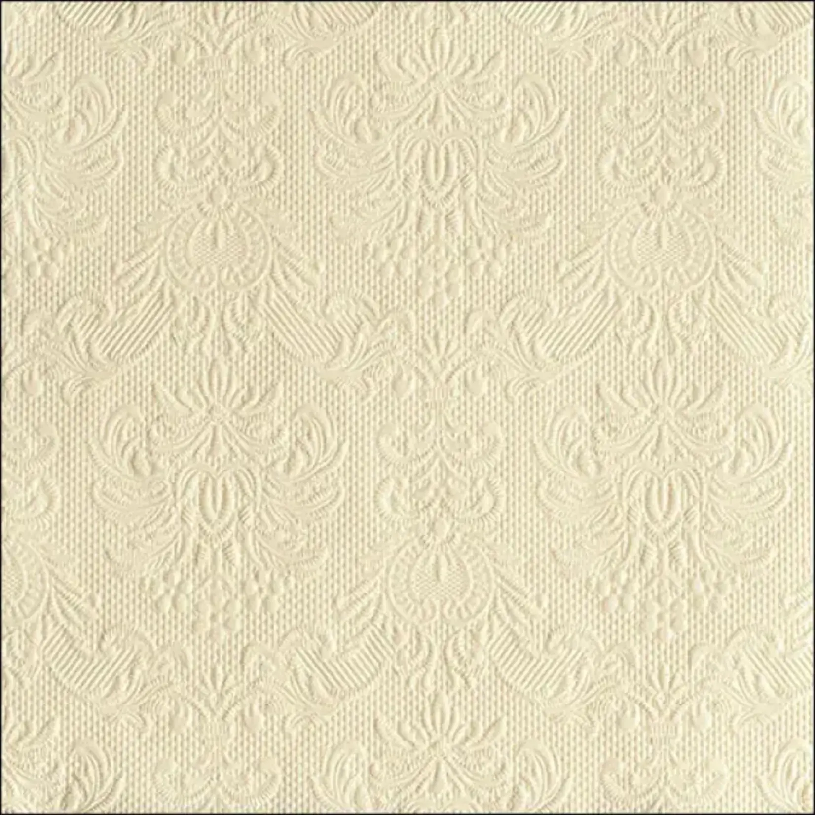 Serviettes en Papier 40 cm Elegance Cream