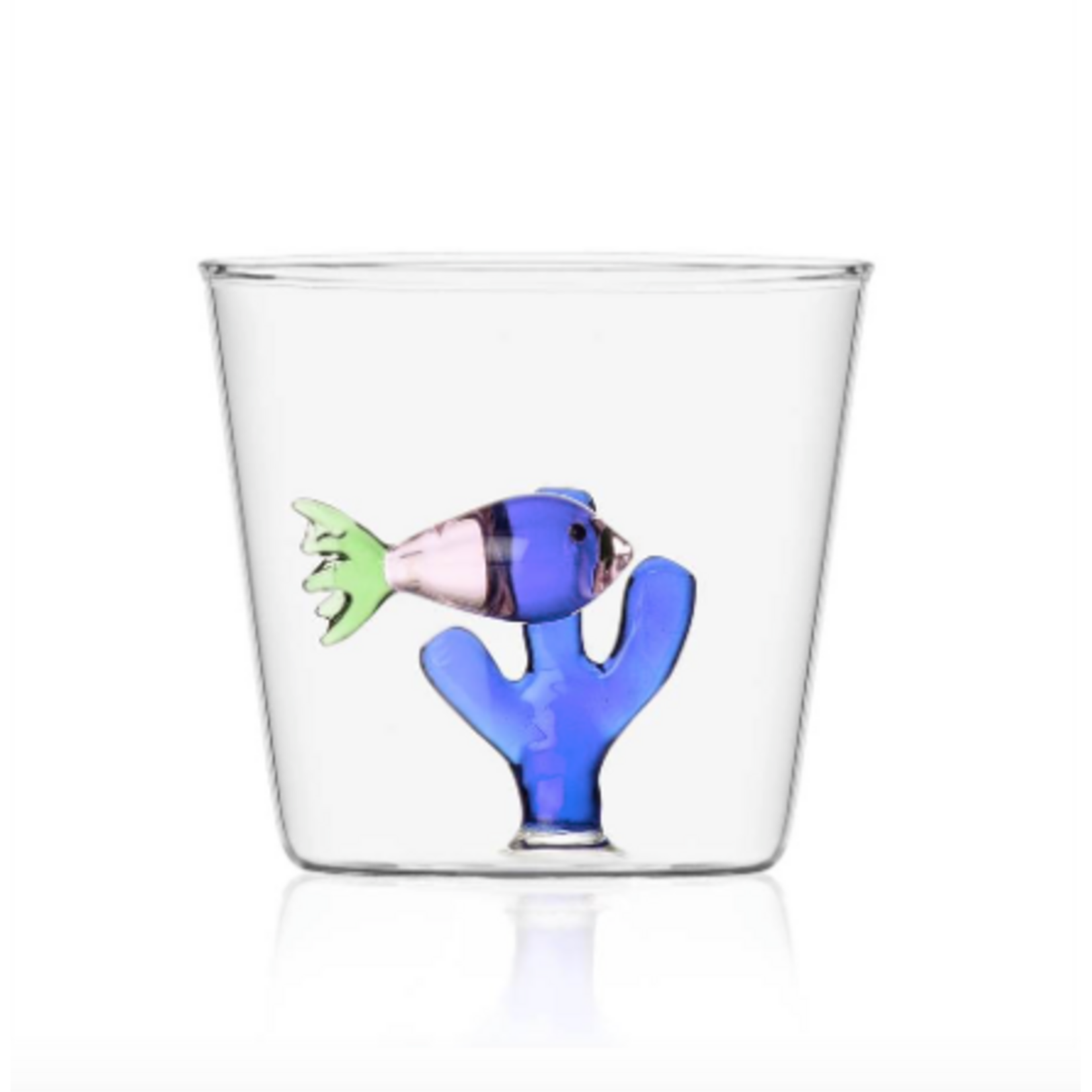 Ichendorf Milano Marine Garden Tumbler Poisson Rose Algue Bleue