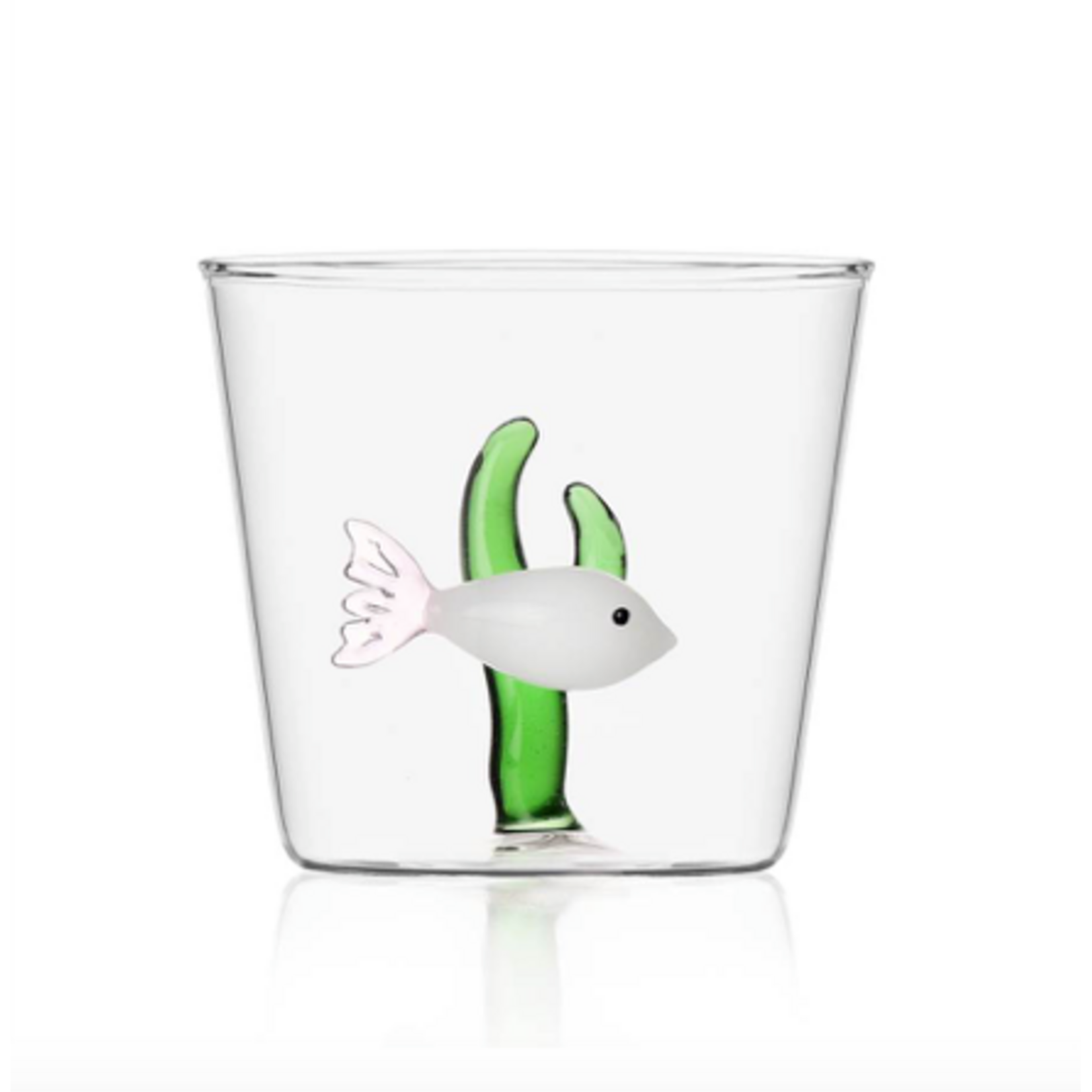 Ichendorf Milano Marine Garden Tumbler Poisson Blanc Algue Verte