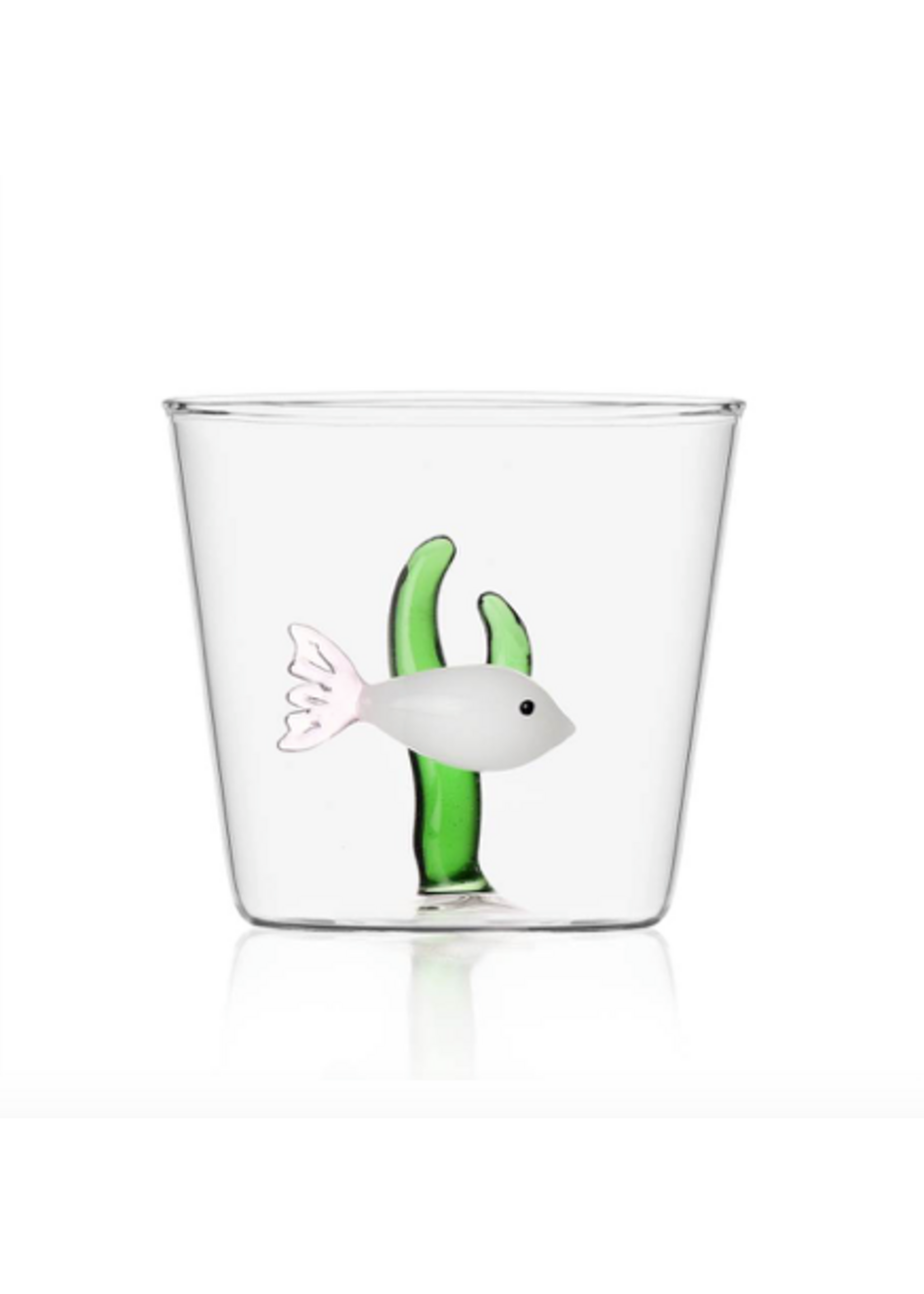 Ichendorf Milano Marine Garden Tumbler Poisson Blanc Algue Verte