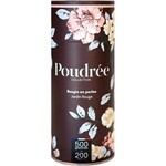 Poudrée Paris Bougie Poudrée Héritage Jardin Rouge