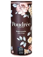 Poudrée Paris Bougie Poudrée Héritage Jardin Rouge