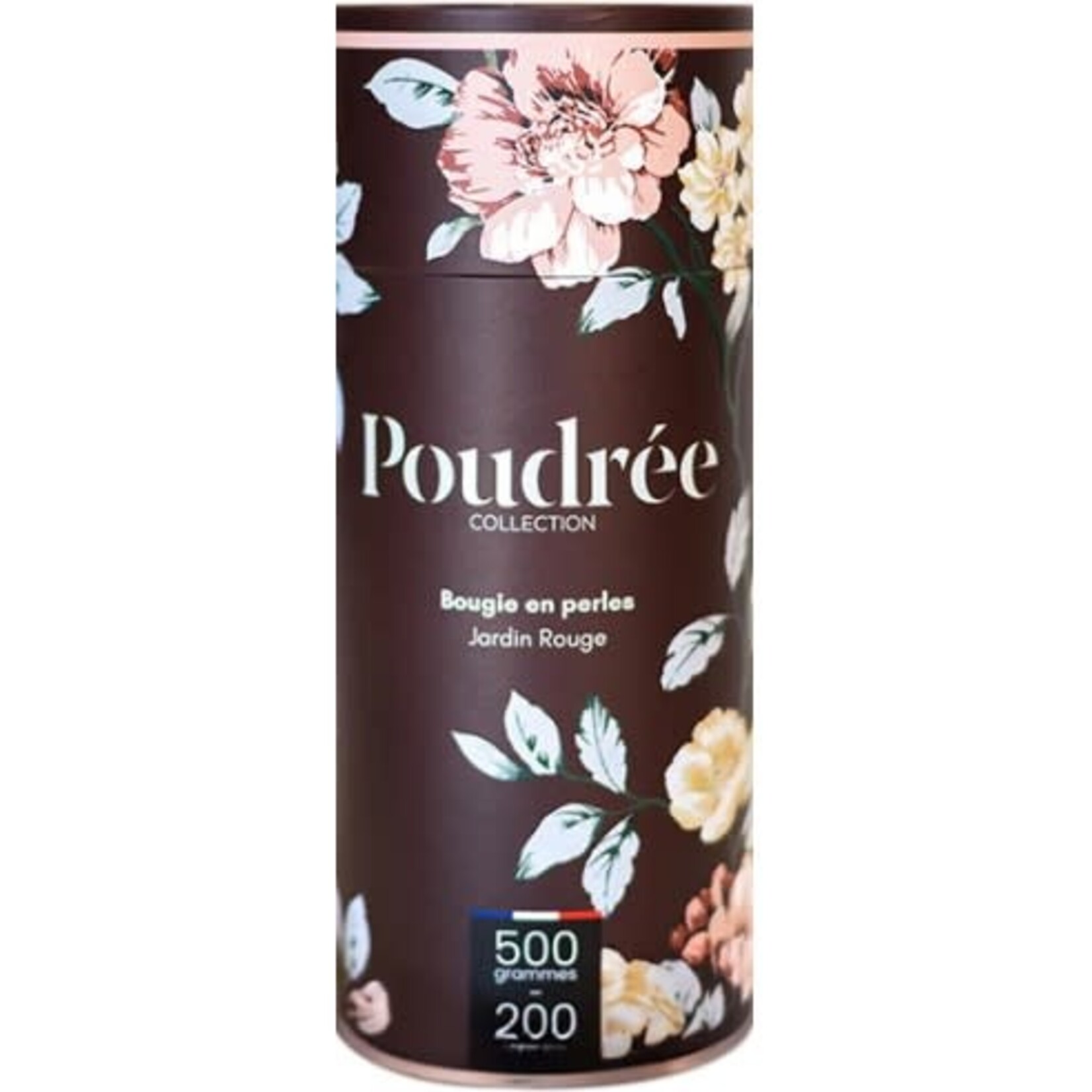 Poudrée Paris Bougie Poudrée Héritage Jardin Rouge