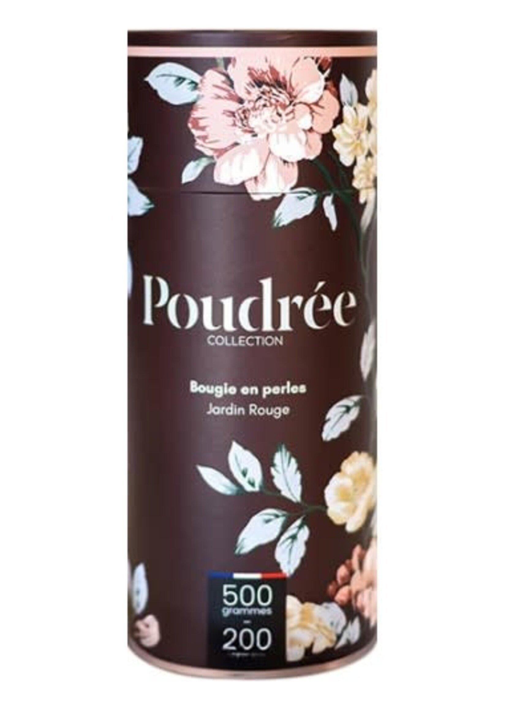 Poudrée Paris Bougie Poudrée Héritage Jardin Rouge