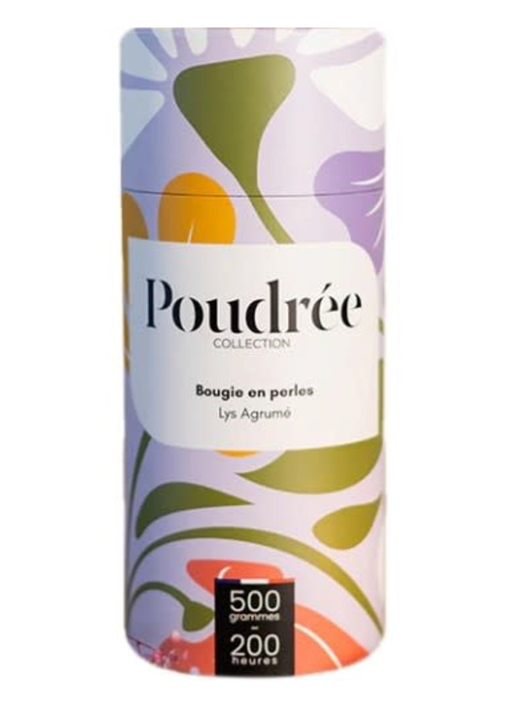 Poudrée Paris Bougie Poudrée Flora Lys Agrumé