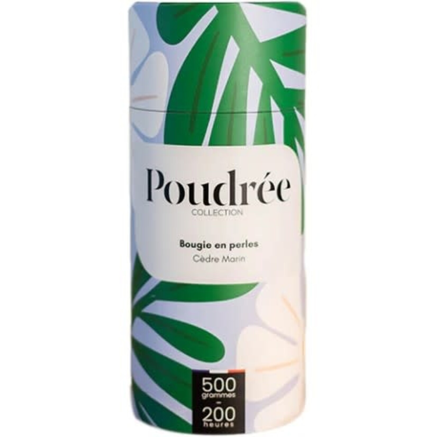 Poudrée Paris Bougie Poudrée Flora Cèdre Marin