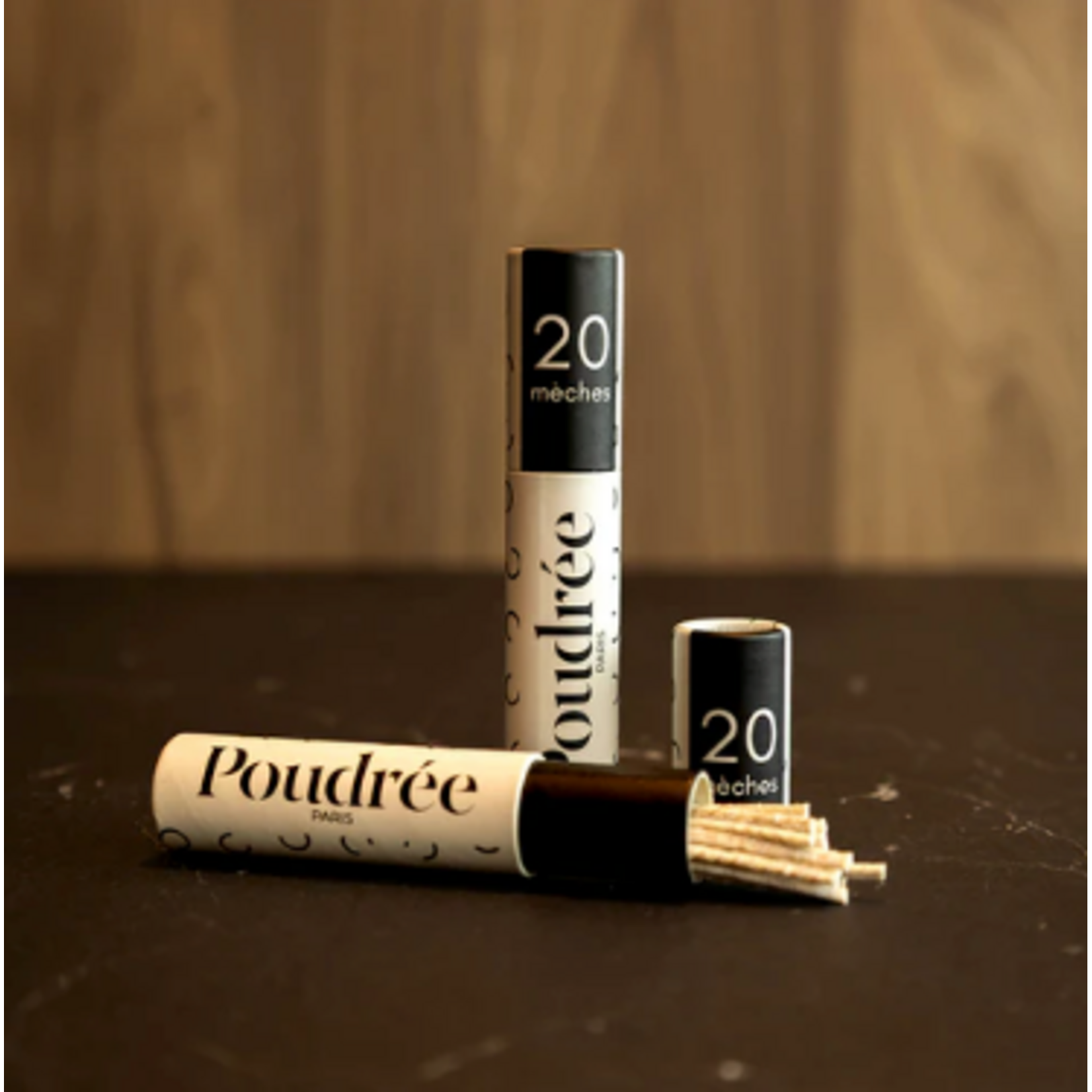 Poudrée Paris Bougie Poudrée 20 Mèches de Rechange