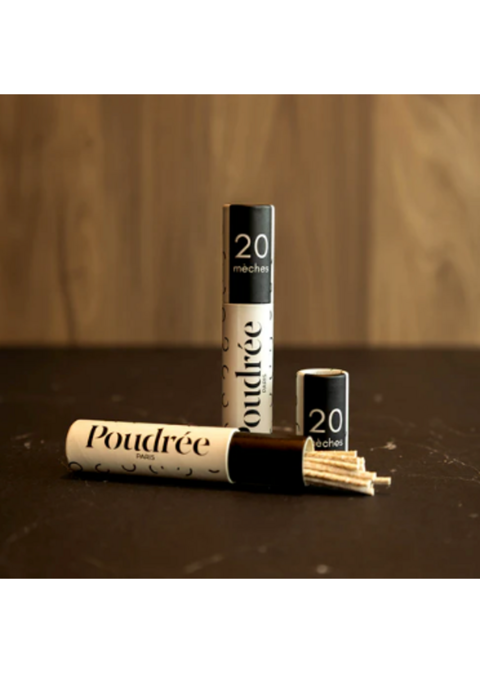 Poudrée Paris Bougie Poudrée 20 Mèches de Rechange