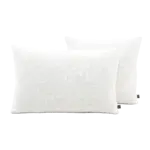 Haomy Housse de coussin Phoenix Blanc 40*60
