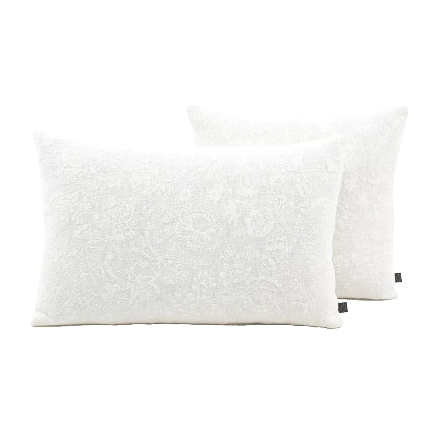 Haomy Housse de coussin Phoenix Blanc 40*60