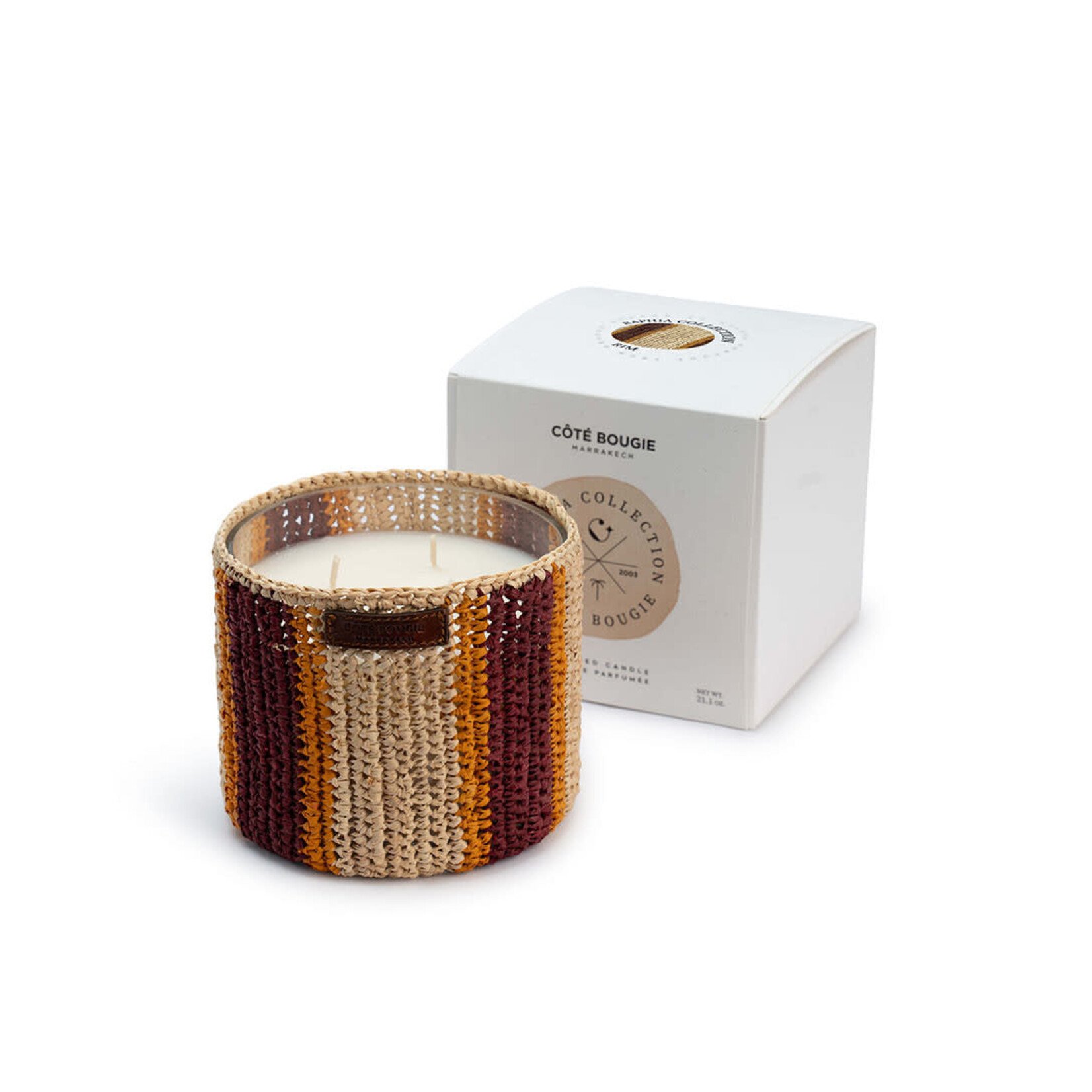 Côté Bougie Bougie Raphia Rim Dattes