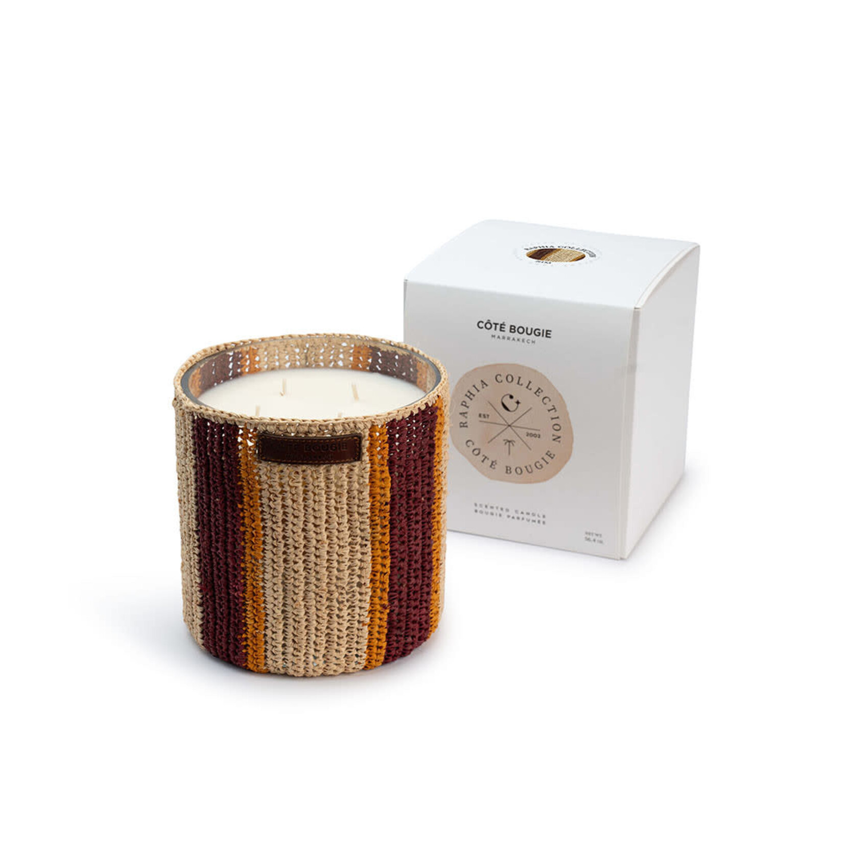 Côté Bougie Bougie Raphia Rim Dattes