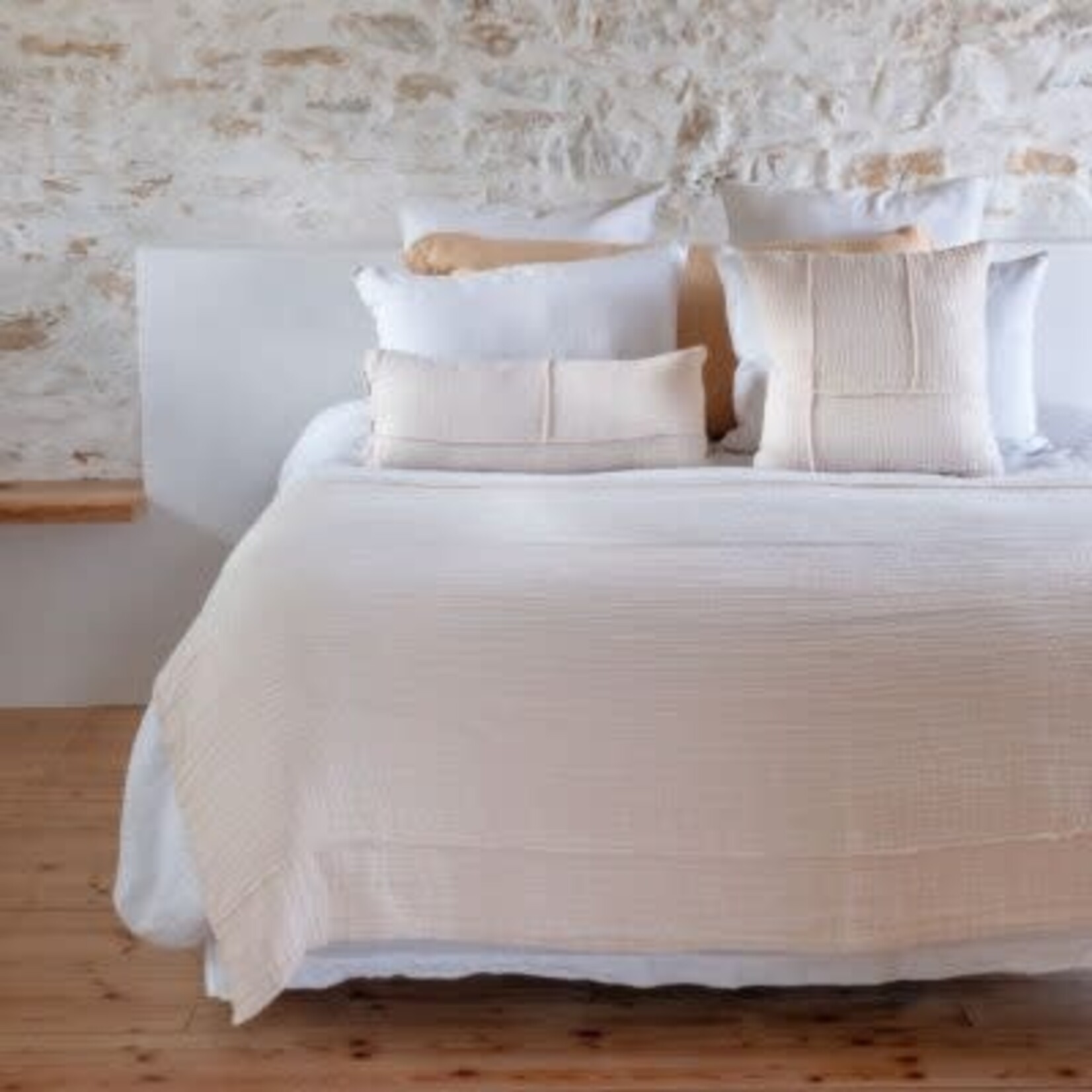 Bed and Philosophy Plaid Natte Crème 140*200 cm