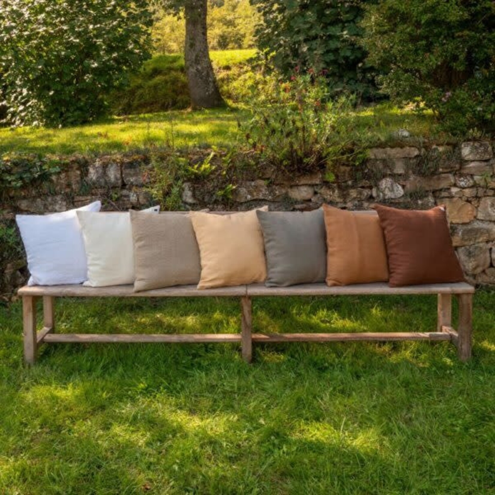 Bed and Philosophy Coussin Cross Sable 50*50 cm