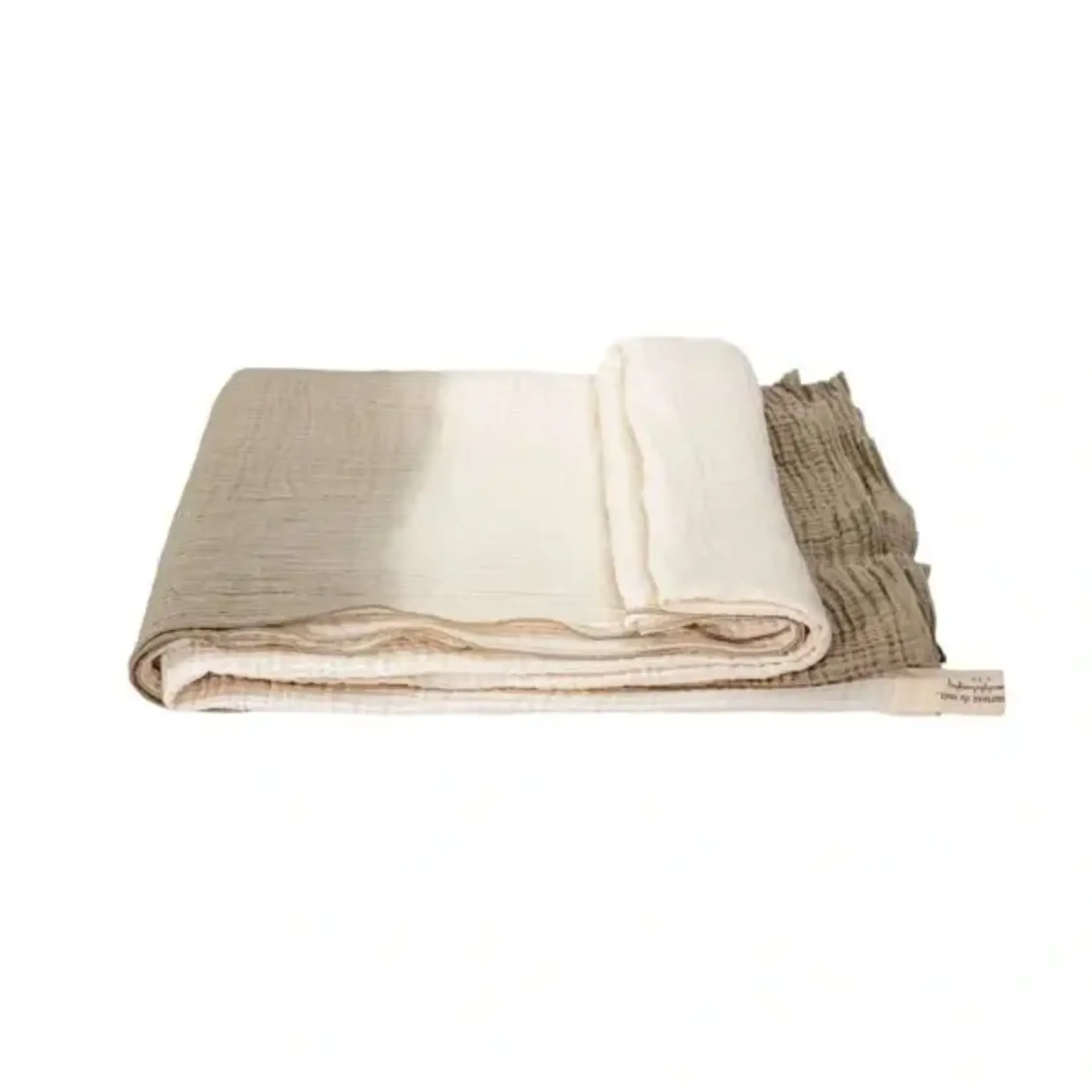 Bed and Philosophy Plaid Philo Ciment 150*180 cm