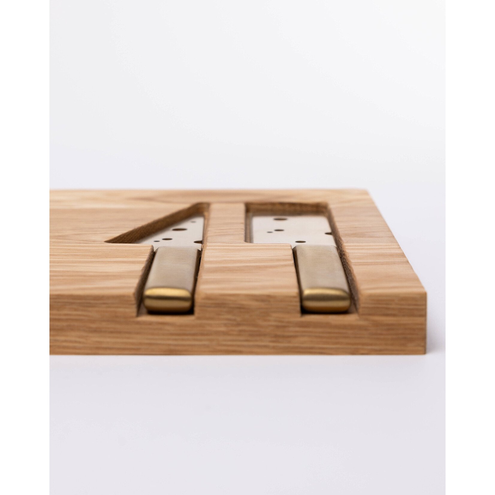 Bivouac Planche à Fromage + Couverts 55*20 cm