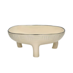 Pomax Meet The Kuti's Plat Déco Ivoire 28*11 cm