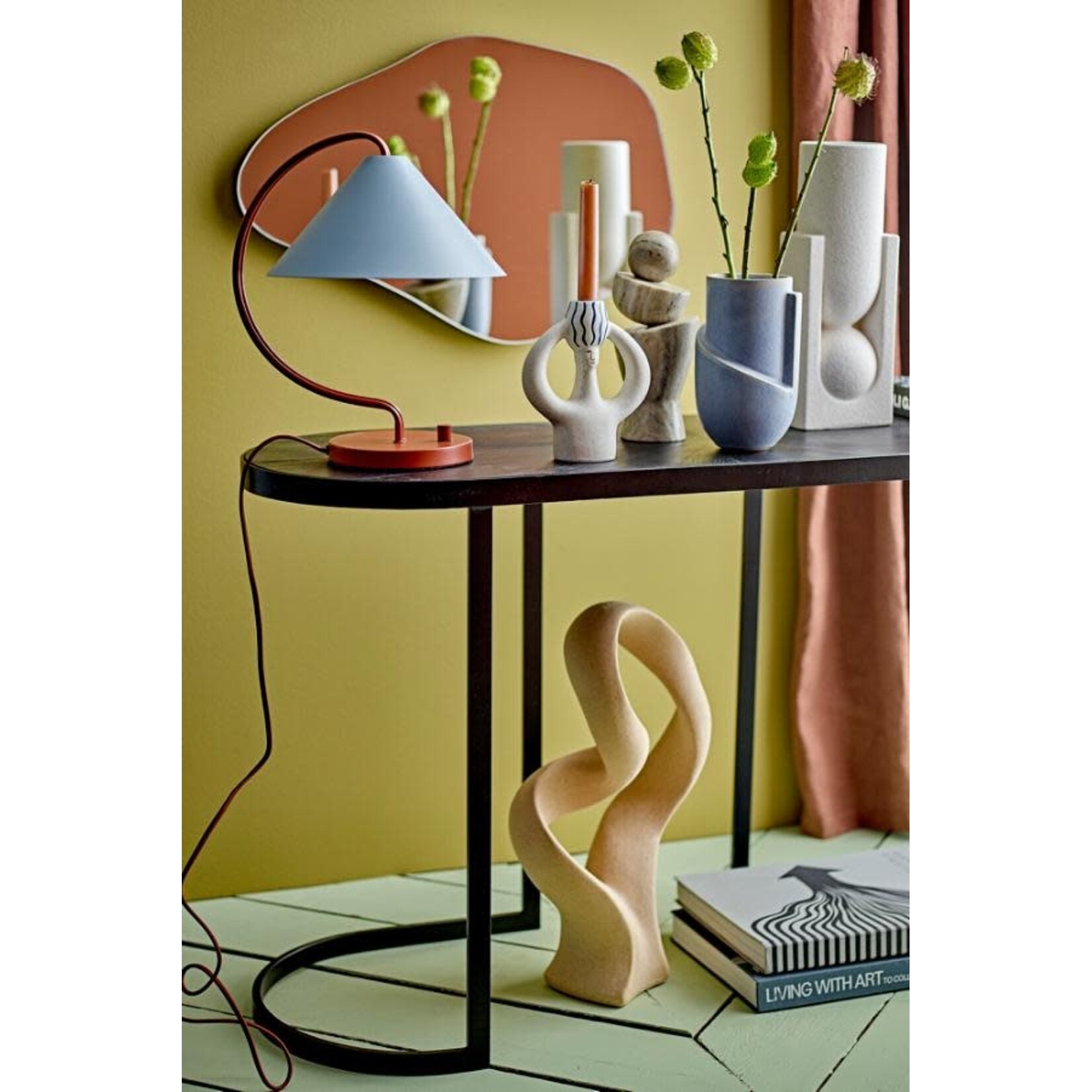 Bloomingville Aimie Miroir Mural Verre Argent 40*60