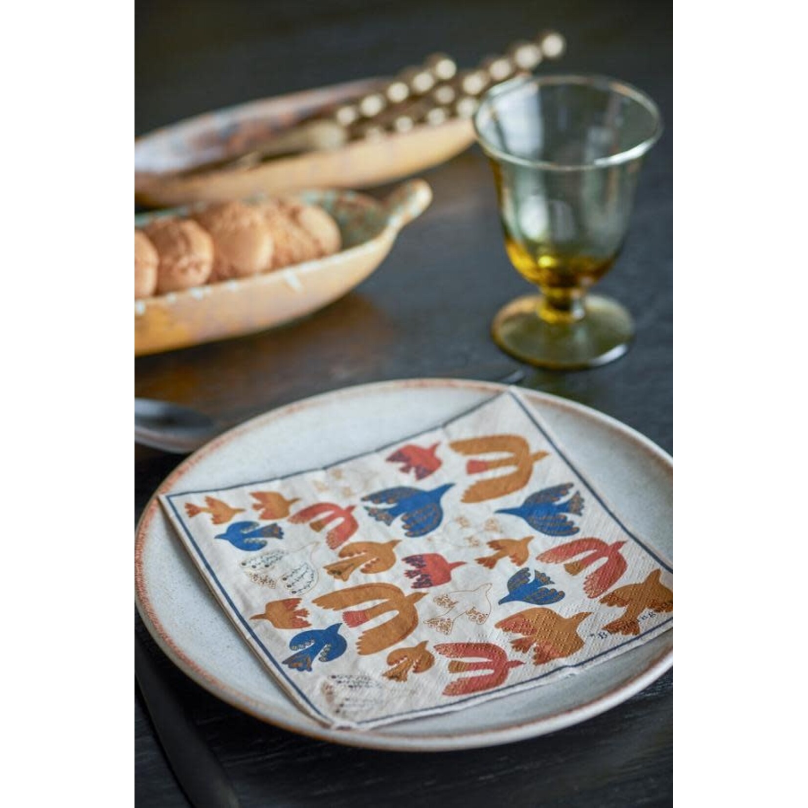 Bloomingville Serviettes Anniversary Multicolore
